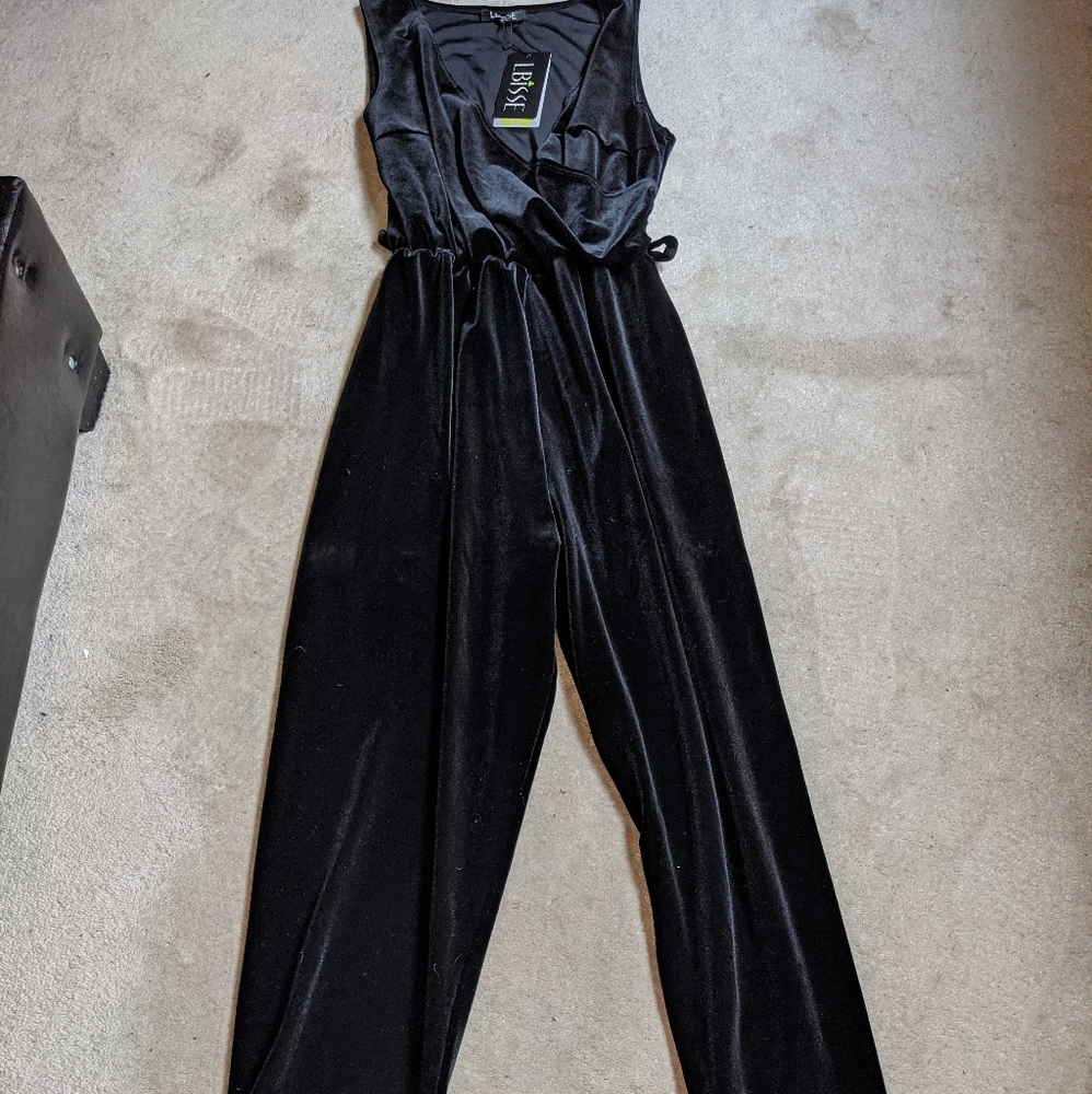 Velour Jumpsuit